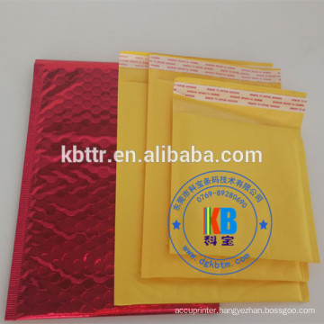 seal seal silver VMPET poly bubble mailer